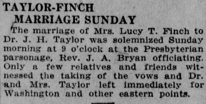 Lucy T. Finch-J.H. Taylor